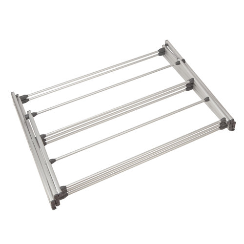 Rebrilliant Metal Foldable Accordion Drying Rack & Reviews Wayfair Canada